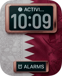 Qatar Flag Apple Watch face - Sports