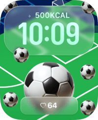 Soccer Kickoff Apple Watch face - Sports