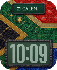 South Africa Flag Apple Watch face - Sports