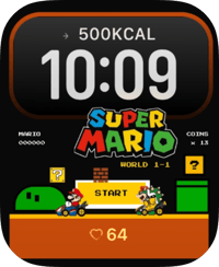 Super Kart Apple Watch face