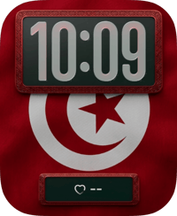 Tunisia Flag Apple Watch face - Sports