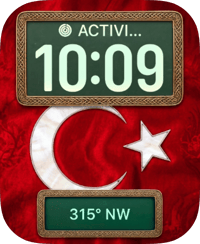 Türkiye Flag Apple Watch face - Sports
