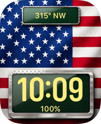 United States Flag Apple Watch face - Sports