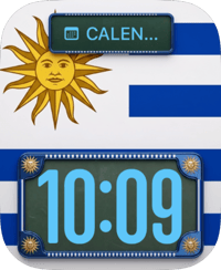 Uruguay Flag Apple Watch face - Sports