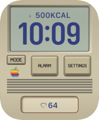 Vintage MAC Face Apple Watch face - Cities