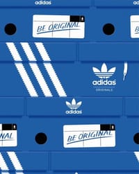 💙 Adidas Originals Blue Box Vibe watch face