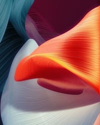 🔥 Vibrant Fluid Waves watch face