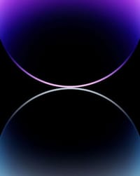 🌌 Cosmic Glow Horizon watch face