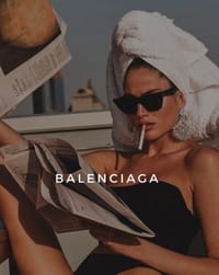 🕶️ Balenciaga Lifestyle watch face