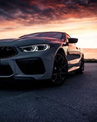 🌅 BMW M8 Sunset Glory watch face