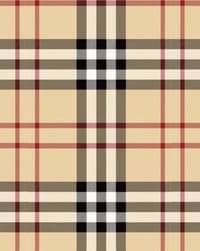 👜 Classic Burberry Plaid watch face