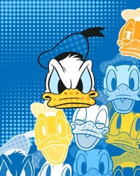 🦆 Donald Duck Pop Art watch face
