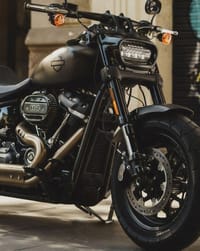 🏍️ Harley-Davidson Fat Bob watch face