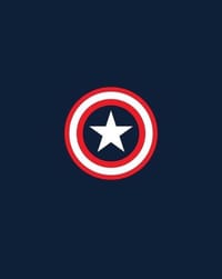 ⭐ Captain America Shield watch face
