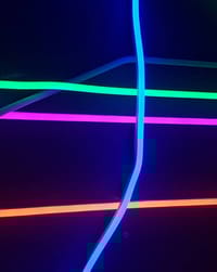 🌈 Neon Glow watch face