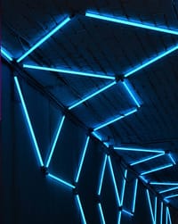 💎 Cyber Neon Grid watch face