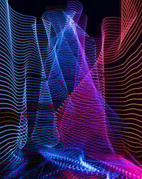 🌌 Neon Lightwave watch face