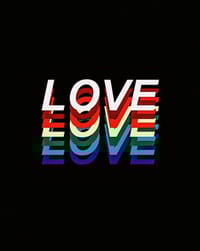 🌈 Retro Love watch face