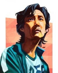 🎮 Squid Game Protagonist watch face