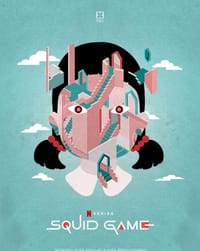 🔮 Surreal Squid Game Doll watch face