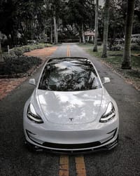 🚗 Tesla Model 3 watch face