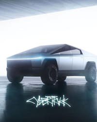 🛻 Tesla Cybertruck watch face
