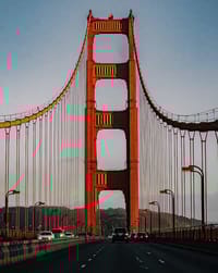 🌉 Golden Gate Bridge watch face