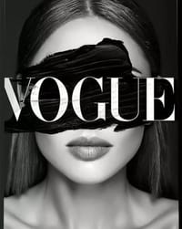 🖤 Vogue Noir watch face