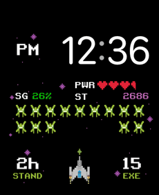 Spaceships Apple Watch face - Video Games