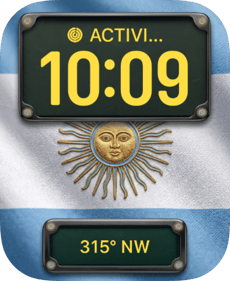 Argentina Flag Apple Watch face - Sports
