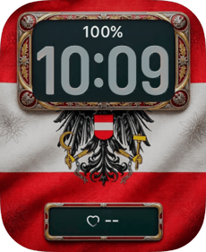 Austria Flag Apple Watch face - Sports