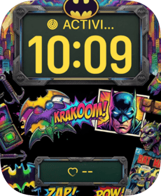 Batman Comic Burst Apple Watch face - TV