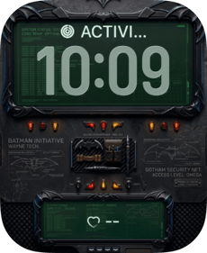 Batman Tactical Console Apple Watch face - TV