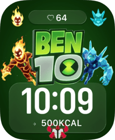 Ben 10 Element Force Apple Watch face