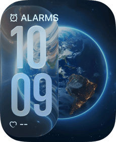 Blue Earth Apple Watch face - Special Collections