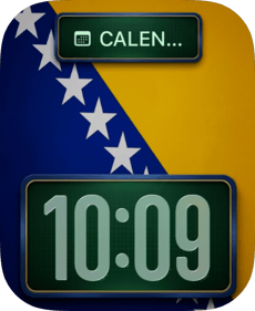Bosnia and Herzegovina Flag Apple Watch face - Sports