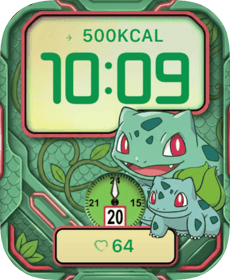 Bulba Pulse Apple Watch face - Anime, TV