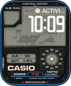 Casio Control Center Apple Watch face - Brands, Watches