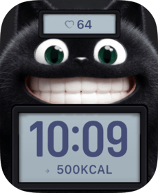 Cheshire Grin Cat Apple Watch face - Animals