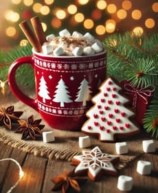 Christmas Cocoa Apple Watch face