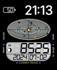 Cosmo Phase Apple Watch face