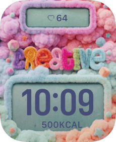Creative Clouds Apple Watch face - Special Collections