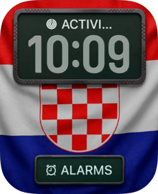 Croatia Flag Apple Watch face - Sports
