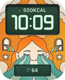 Daydream Girl Apple Watch face - Art
