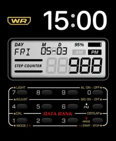 Calculator Apple Watch face