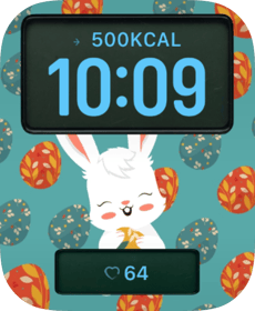 Easter Bunny Eggs Apple Watch face - Special Collections