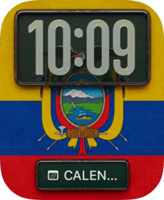 Ecuador Flag Apple Watch face - Sports