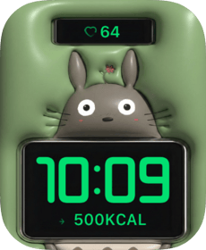 Forest Spirit Glow Apple Watch face - Special Collections