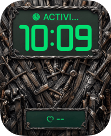Game of Thrones Iron Throne Apple Watch face - TV