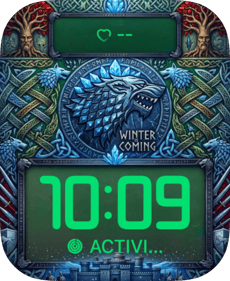 Game of Thrones Stark Apple Watch face - TV